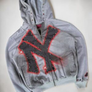 Cropped Y2K hoodie