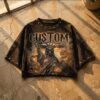 Y2K Crystal Boxy Graphic Tee